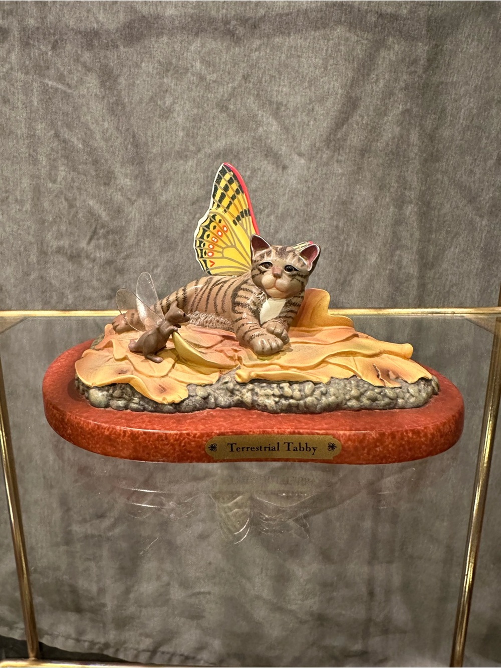 Vintage Greenwich Workshop Mewingham Manor Terrestrial Tabby Laura Von Stetina